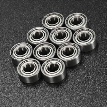 10pcs 684ZZ 4x9x4mm Ball Bearings Metal Double Shielded Miniature Ball Bearing