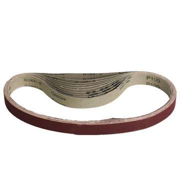 10pcs 760x25mm 100 Grit Sanding Belts Abrasive Sanding Paper