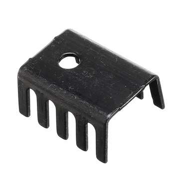 10pcs 7805 Radiator Suitable 20*13*8 Small Heat Sink for TO-220 Packaged Devices