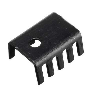 10pcs 7805 Radiator Suitable 20*13*8 Small Heat Sink for TO-220 Packaged Devices