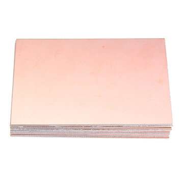 10pcs 7x10cm Double-sided Copper PCB Board FR4 Fiberglass Board