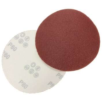 10Pcs 80 Grit Sandpaper Sanding Disc Sand Sheet 150mm