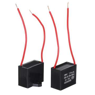 10pcs CBB61 450V 2.5uf Starting Capacitance AC Fan Capacitor CBB Motor Run Capacitor 450V 2.5F