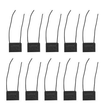10pcs CBB61 450V 12uf Starting Capacitance AC Fan Capacitor CBB Motor Run Capacitor  450V 12F
