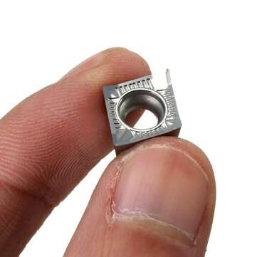 10pcs CCGT09T304-AK H01 /CCGT32.51-AK H01 Aluminum Inserts Blade CNC Tools