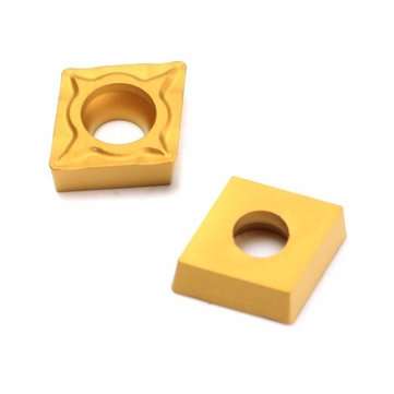 10pcs CCMT060204-HM YBC251 Carbide Insert Titanium Coated Carbide Blade Cutter