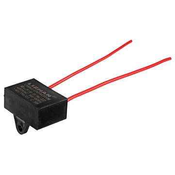 10pcs CBB61 450V 6uf Starting Capacitance AC Fan Capacitor CBB Motor Run Capacitor 450V 6F