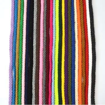 10Pcs Cotton Cord 5mm Eco-Friendly Twisted Rope High Tenacity Thread DIY Textile Craft Woven Cords f