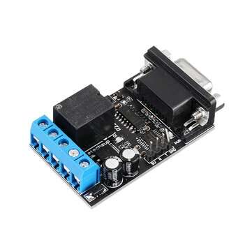 10pcs DC 12V RS232 Serial Port Delay Relay Switch Module PC COM DB9 ARM MCU UART Remote Control Boar