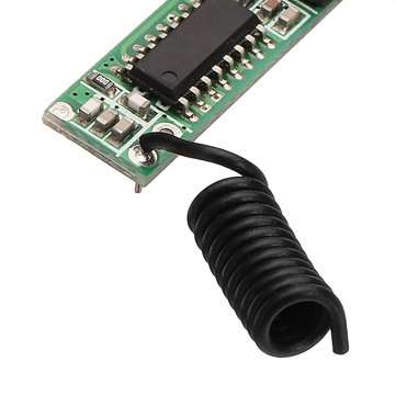 10pcs DC3~5V AK-119 433.92MHZ 4 Pin Superheterodyne Receiver Board Without Decoding -105dBm Sensitiv