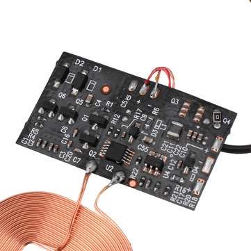 10pcs DIY Qi Standard Wireless Charging Coil Receiver Module Circuit Board DIY Coil for Phone for Ba