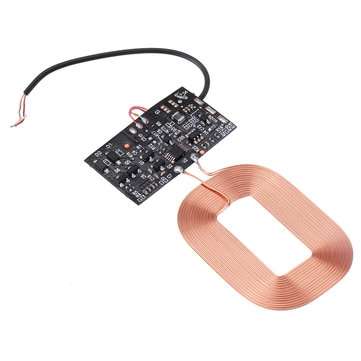 10pcs DIY Qi Standard Wireless Charging Coil Receiver Module Circuit Board DIY Coil for Phone for Ba