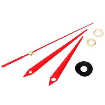 10Pcs DIY Red Triangle Hands Quartz Wall Clock Movement Mechanism