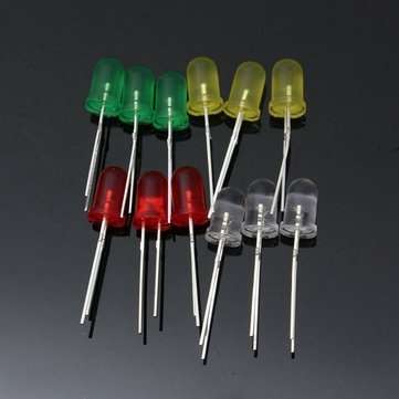10Pcs Electronic Parts Component Resistor Switch Button Kit