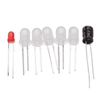 10pcs EQKIT TDL-555 Touch Delay LED Light DIY Kit Touch Delay Lamp Electronic Parts Production Kit