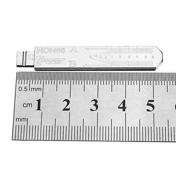 10pcs Engraved Line Key for 2 in 1 LiShi HON66 Scale Shearing Teeth Blank Key NO.25 For HONDA BYD/Fo