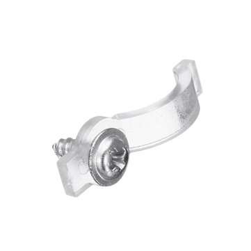 10PCS Fixed Silicon Clip for 8mm Waterproof 3528 3014 5050 LED Strip Light Bracket Clamp with Screws