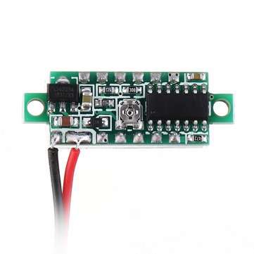 10Pcs Geekcreit Red Led 0.28 Inch 2.5V-30V Mini Digital Volt Meter Voltage Tester Voltmeter