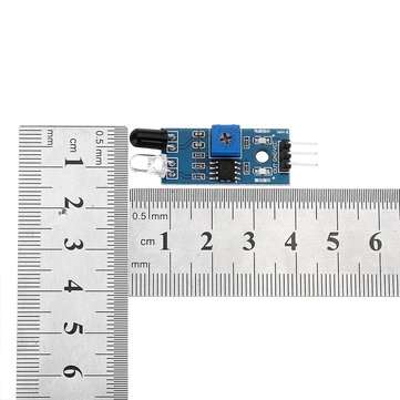 10Pcs Geekcreit IR Infrared Obstacle Avoidance Sensor Module For Smart Car Robot 3-wire Reflective