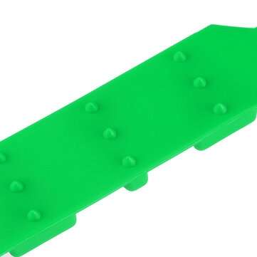 10Pcs Green Snow Chain Tire Emergency Rainproof Nylon Wear-Resistant Low Temperature