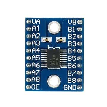 10pcs Logic Level Shifter Logic Level Converter Voltage Level-Shifting Translator Module 8-Bit Bi-di