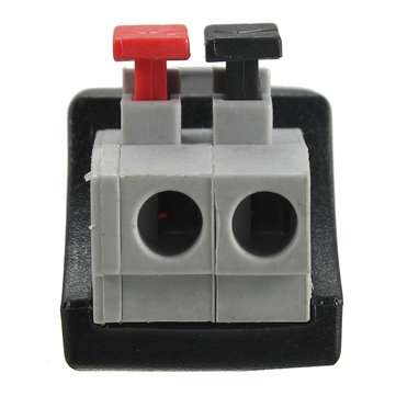 10PCS LUSTREON DC Power Female 5.5*2.1mm Connector Adapter Plug Cable Pressed for LED Strips 12V