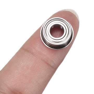 10pcs MF115ZZ 5x11x4mm Flange Bushing Ball Bearings Flange Size 12.5x0.8mm