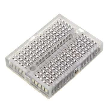 10pcs Mini Breadboard Protoboard DIY Kit Universal Transparent Solderless SYB-170 Breadboard 170Tie-