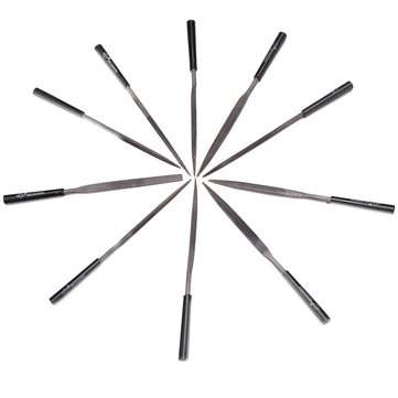 10pcs Needle Files Jeweler Diamond Metal Glass Stone Shaping Files