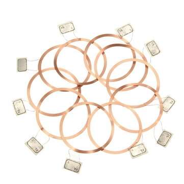 10Pcs NFC Coil UID Changeable RFID Card with Block Writeable Chip for 1K S50 13.56Mhz NFC Card