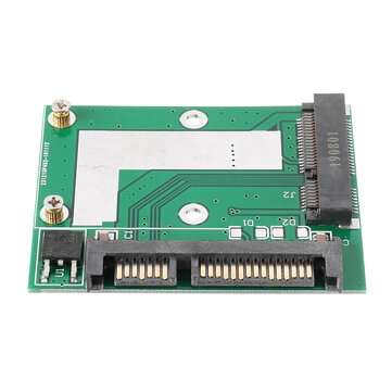10Pcs mSATA SSD to 2.5 Inch SATA 6.0GPS Adapter Converter Card Module Board Mini Pcie SSD Compatible