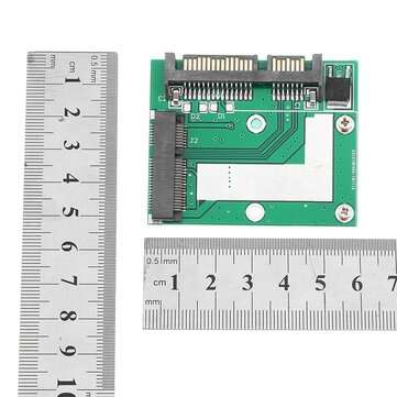 10Pcs mSATA SSD to 2.5 Inch SATA 6.0GPS Adapter Converter Card Module Board Mini Pcie SSD Compatible