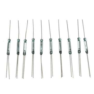 10pcs N/O N/C SPDT Magnetic Switch Reed Switches 2.5x14mm Switch