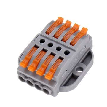 10pcs PCT-224A Quick Terminals Wire Connector Universal Terminal Block 32A