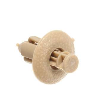 10pcs Plastic Rivet Trim Panel Car Fastener Clip Door Beige For VOLVO C70/S60/S80/V70