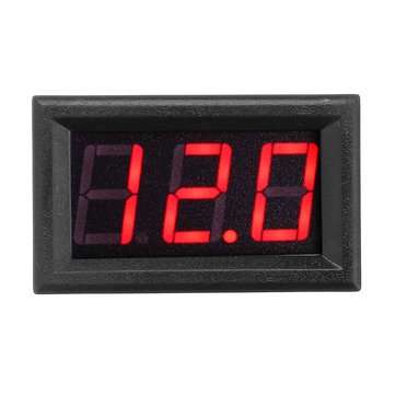 10pcs Red 0.56 Inch Mini Digital Voltmeter DC 4.5V To 30V Digital Voltmeter Voltage Panel Meter For