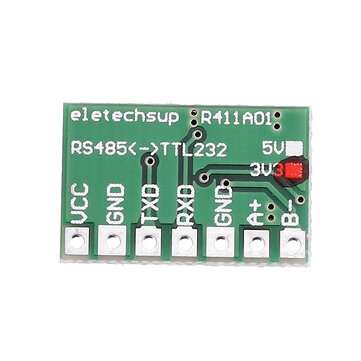 10pcs R411B01 3.3V Auto RS485 to TTL RS232 Transceiver Converter SP3485 Module for Raspberry pi Brea