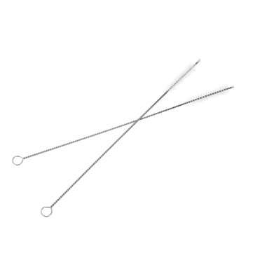 10Pcs Reusable Stainless Steel Straws Multi Colored Metal Straw with Cleaning Brushes