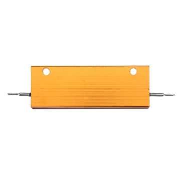 10pcs RX24 100W 8R 8RJ Metal Aluminum Case High Power Resistor Golden Metal Shell Case Heatsink Resi