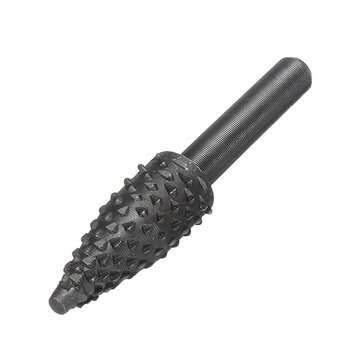 10Pcs Rotary File Rasp Set 6mm Shank Rotary Files Burr Cutters Woodworking Carving Bits