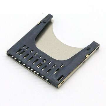 10PCS Self Elastic SD Card Holder Two in One Card Slot Memory Card Socket on Board SD Card Holder Se