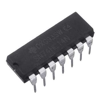 10Pcs SN74HC14N 74HC14 IC Chip DIP-14 6 Inverting Schmitt Trigger