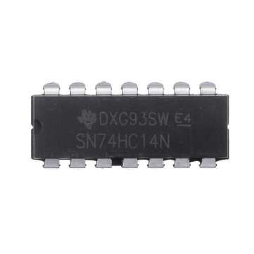 10Pcs SN74HC14N 74HC14 IC Chip DIP-14 6 Inverting Schmitt Trigger