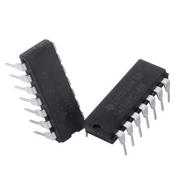 10Pcs SN74HC14N 74HC14 IC Chip DIP-14 6 Inverting Schmitt Trigger