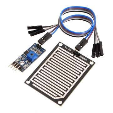 10pcs Snow Raindrops Humidity Rain Weather Detect Sensor Module Geekcreit for Arduino - products tha