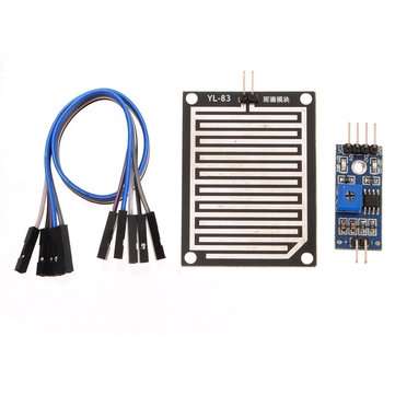 10pcs Snow Raindrops Humidity Rain Weather Detect Sensor Module Geekcreit for Arduino - products tha