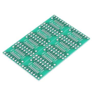 10PCS SOP16 SSOP16 TSSOP16 To DIP DIP16 0.65/1.27mm IC Adapter PCB Board