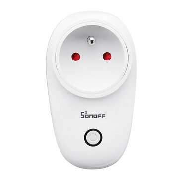 10Pcs SONOFF S26 10A AC90V-250V Smart WIFI Socket FR Wireless Plug Power Sockets Smart Home Switch W