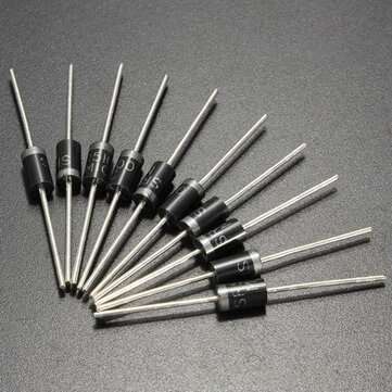 10pcs SR5100 5.0A SCHOTTKY BARRIER Diode 100V 5A