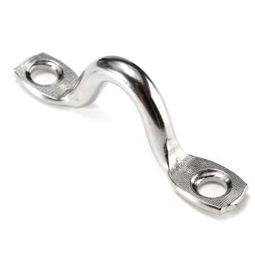 10Pcs Stainless Steel Boat Marine Canopy Bimini Pad Eye Strap Loop 5mm